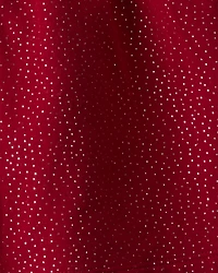 Baby Girl DayDream Fleece Bow Glitter Dress Set - Red