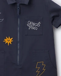 Toddler 'Great Fun' Day Out™ Jumpsuit - Navy