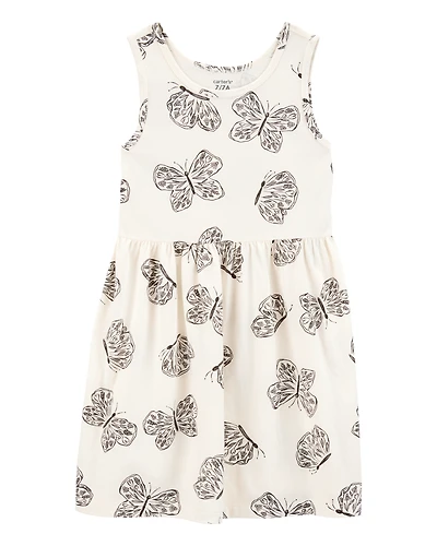 Kid Butterfly Tank Dress