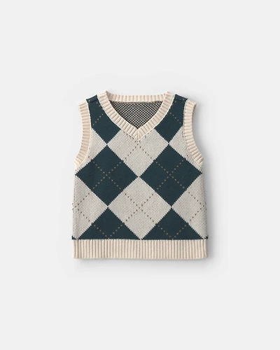Toddler Boy Argyle Sweater Vest