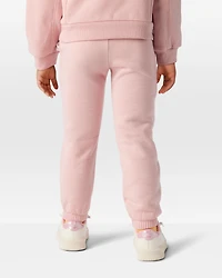 Toddler Girl Cotton Joggers - Pink