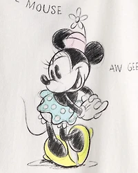 Toddler Girl Disney© Minnie Mouse Graphic Tee - White