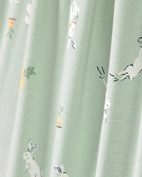 Toddler Bunny PurelySoft 2-Piece Pyjama Set - Green