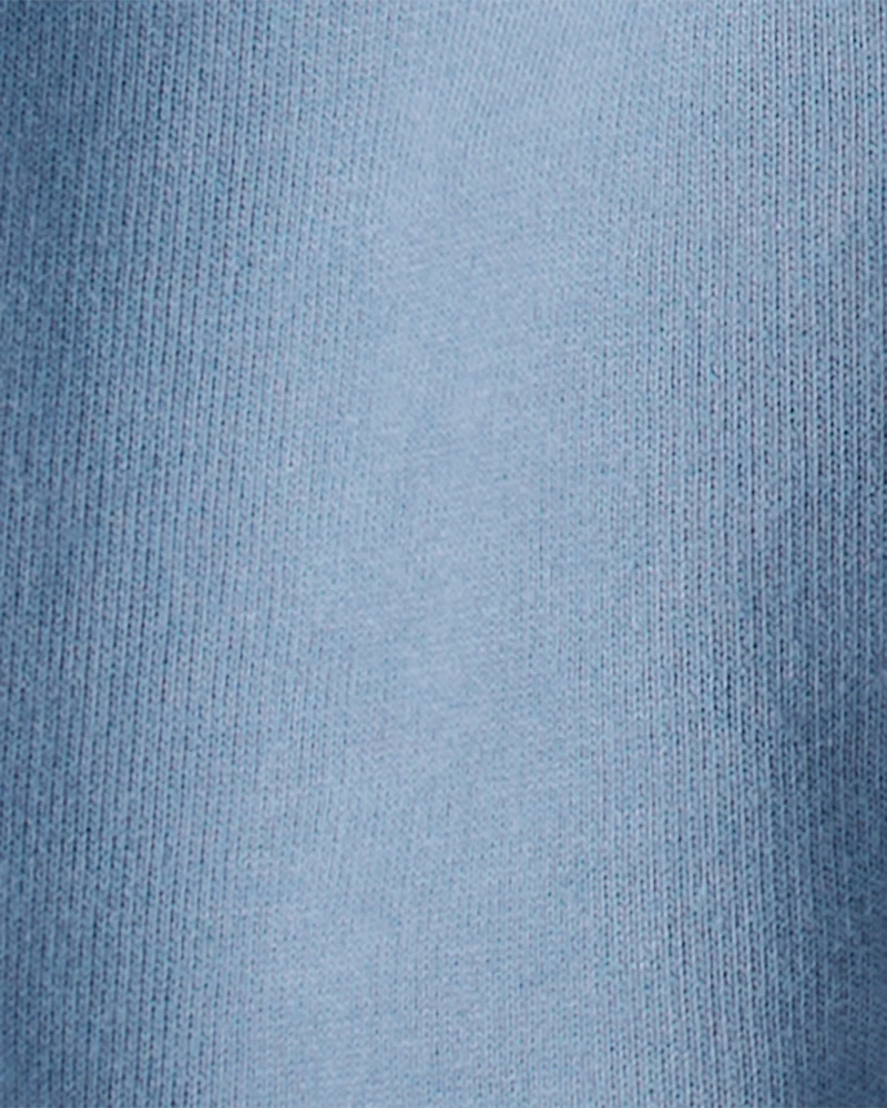 Baby Boy Striped French Terry Long-Sleeve Tee & Pant Set - Blue