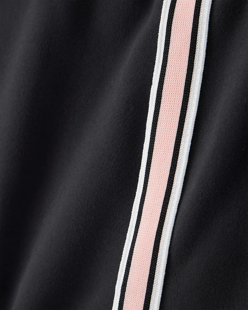Girls Knit Active Skort - Black