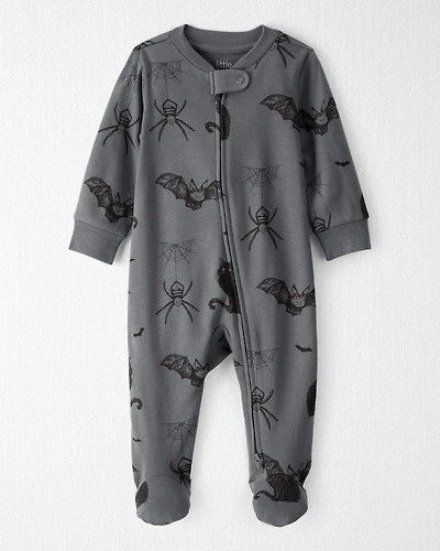 Baby Organic Cotton Sleepers Spooky Creatures