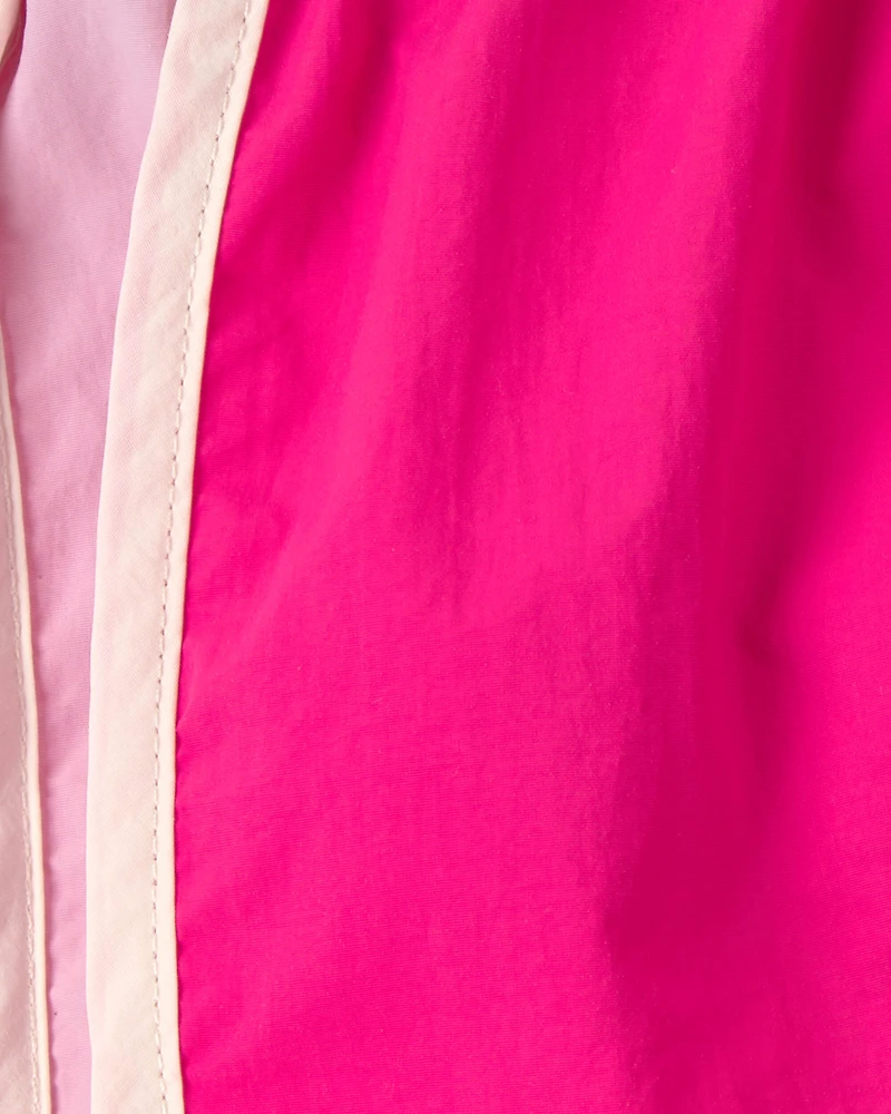 Baby Girl Colourblock Active Shorts - Pink