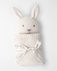 Baby Organic Cotton Bunny Lovey