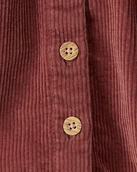 Toddler Girl Organic Cotton Corduroy Skirt