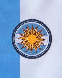 Kids 2-Piece Umbro Argentina Soccer Jersey & Short Set - Light Blue/White