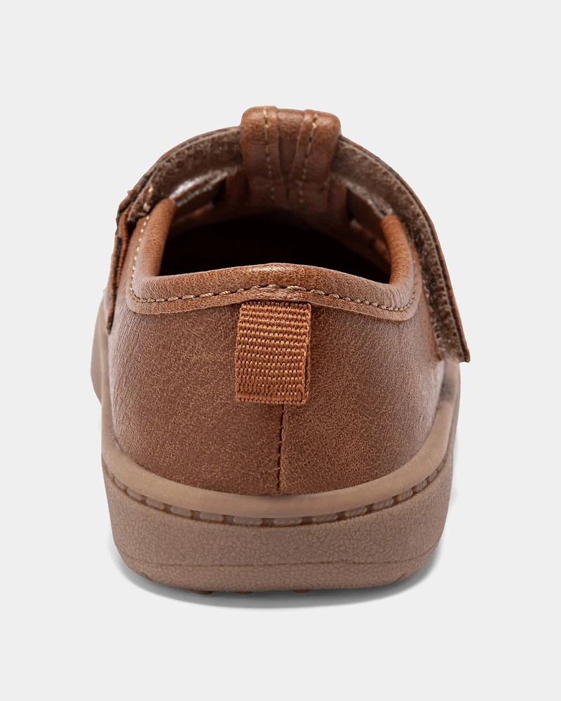 Baby Girl Every Step® First Walker Casual Shoes - Brown