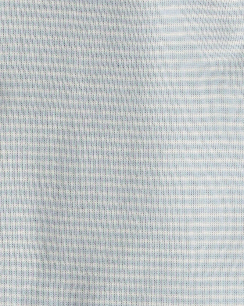 Baby 3-Piece Whale Bodysuit & Pant Set - Blue/Ivory