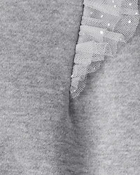 Baby Girl 2-Piece Snowflake Print Long-Sleeve Tee & Pant Set