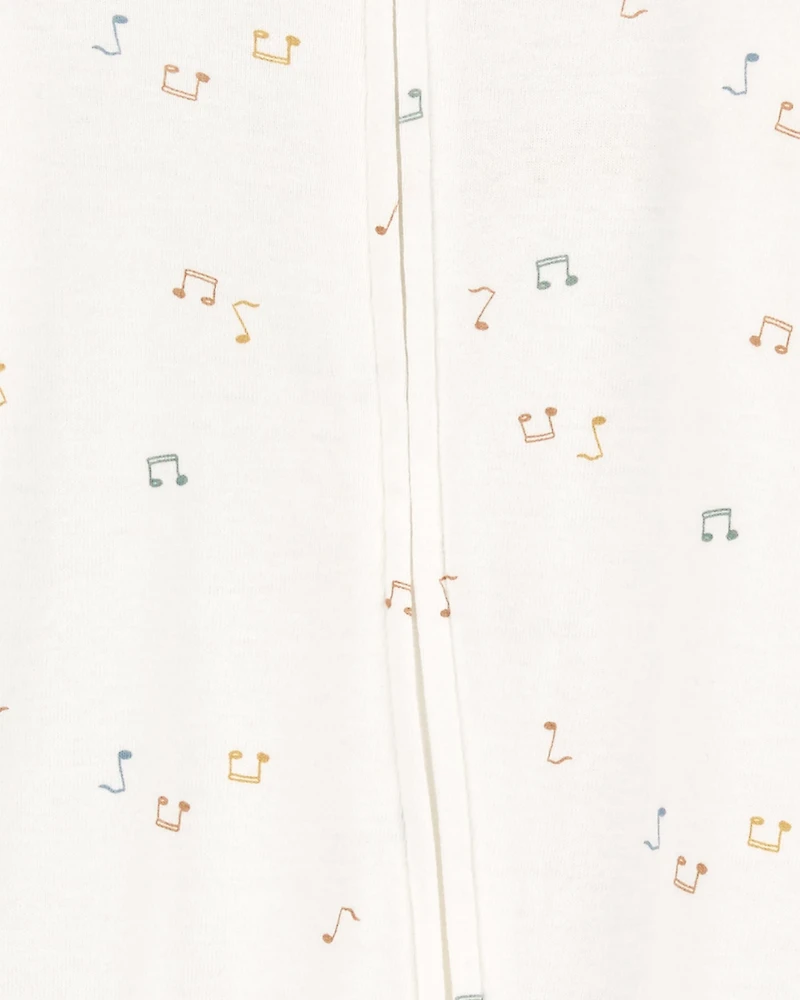 Baby 2-Pack 2-Way Zip Cotton Blend Sleeper Pyjamas