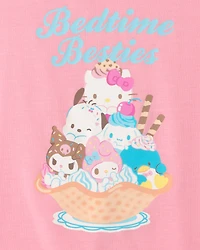 Girls 2-Piece Hello Kitty® Short-Sleeve Pyjama Set - Pink