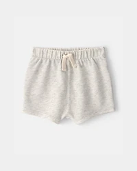 Baby Drawstring Shorts - Grey