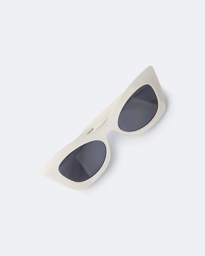 Toddler Girl Cat-Eye Sunglasses - Cream