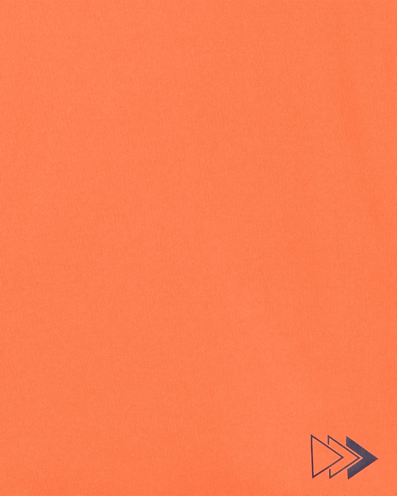 Toddler Active Muscle Tank - Orange