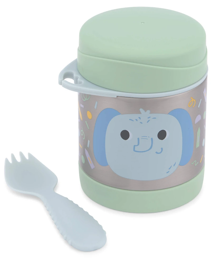 Besties Squad Insulated Food Jar - Elephant