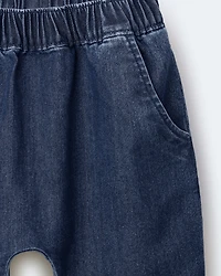Toddler Playground Pant Denim - Blue