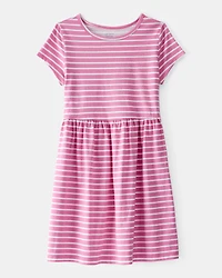 Girls Striped Dress