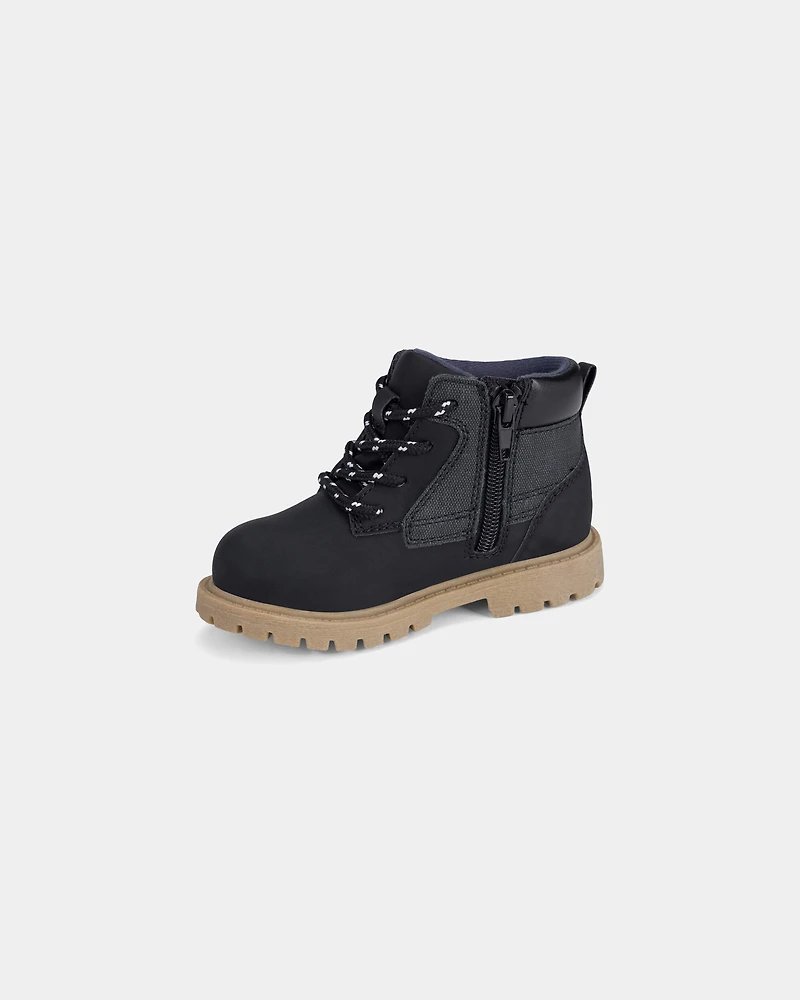 Toddler Boy Fashion Boot - Black