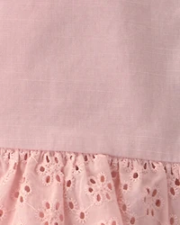 Toddler Girl 2-Piece Top & Skirt Set - Pink