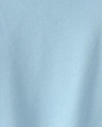 Girls French Terry Hoodie - Blue