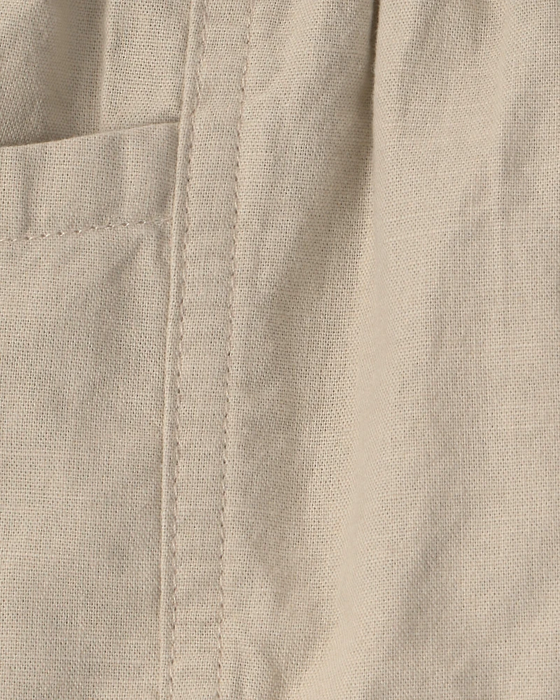 Baby Boy 2-Piece Gingham Set Made with Organic Cotton