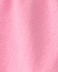 Toddler Girl French Terry Athletic Shorts - Pink