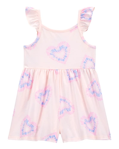 Toddler Heart Print Romper
