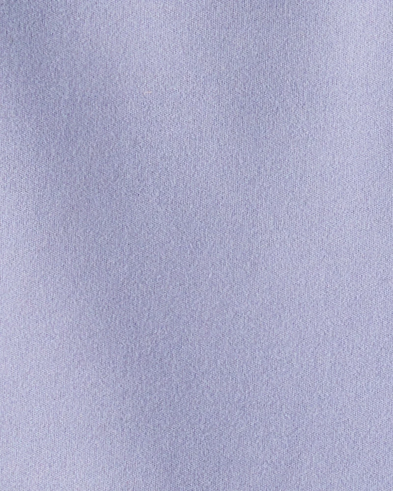 Girls Knit Bike Shorts - Blue