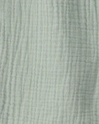 Boys 2-Piece Organic Cotton Gauze Set Green