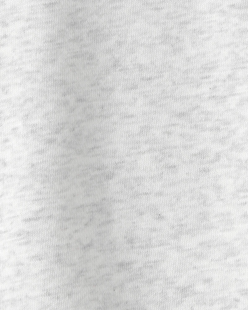 Baby Boy French Terry Pocket T-Shirt - Grey