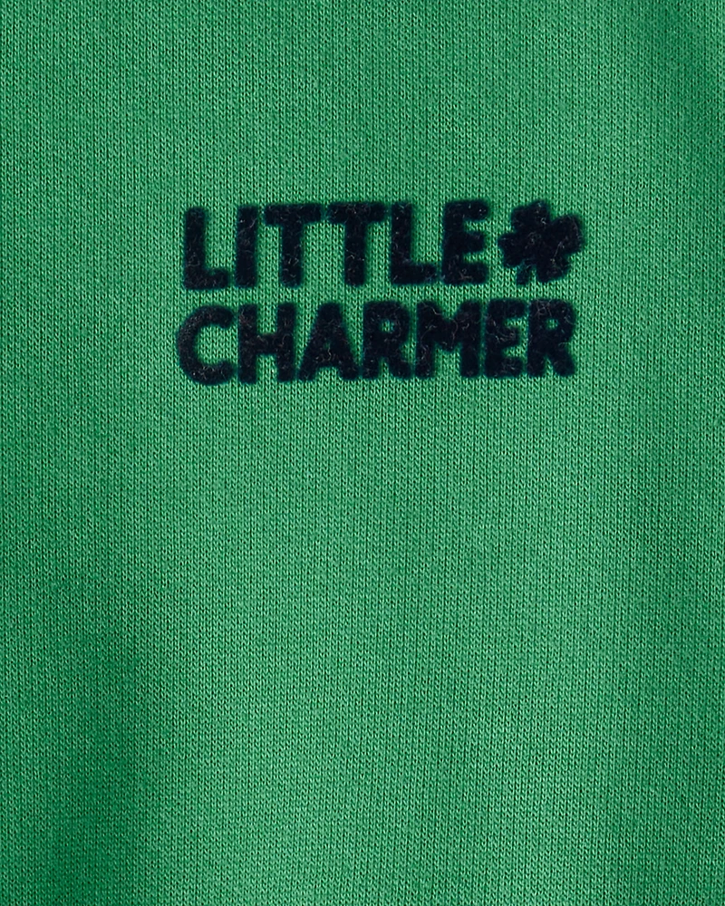 Baby Boy St.Patrick's Day Charmer 2-Piece Long-Sleeve Tee & Pant Set - Green
