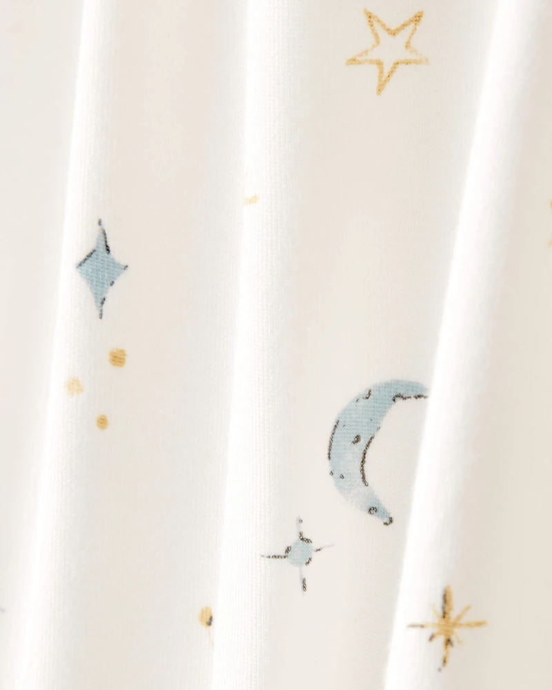 Baby Constellation 2-Way Zip PurelySoft Sleeper - Cream