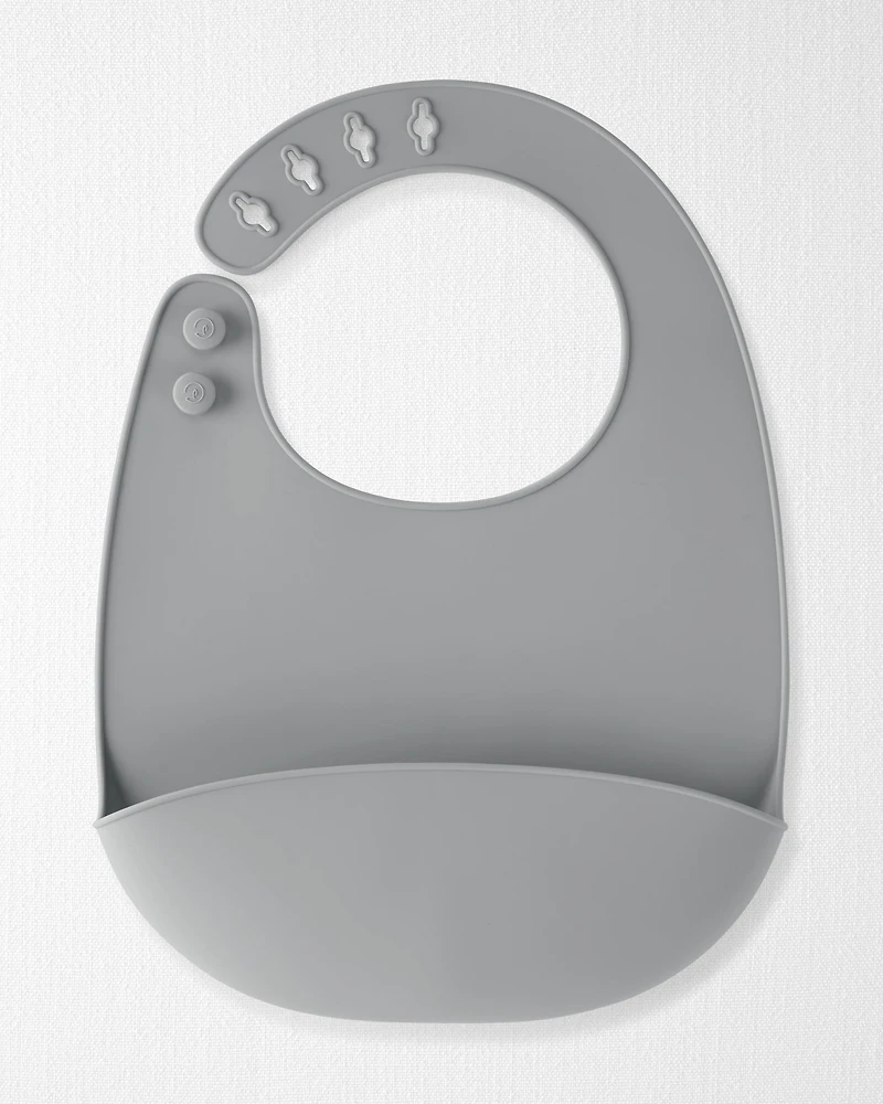 Baby 2-Pack Silicone Bibs
