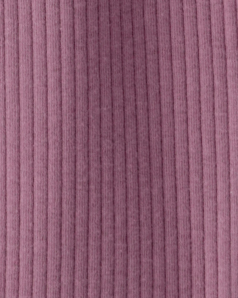 Toddler 2-Pack Organic Cotton Rib Leggings