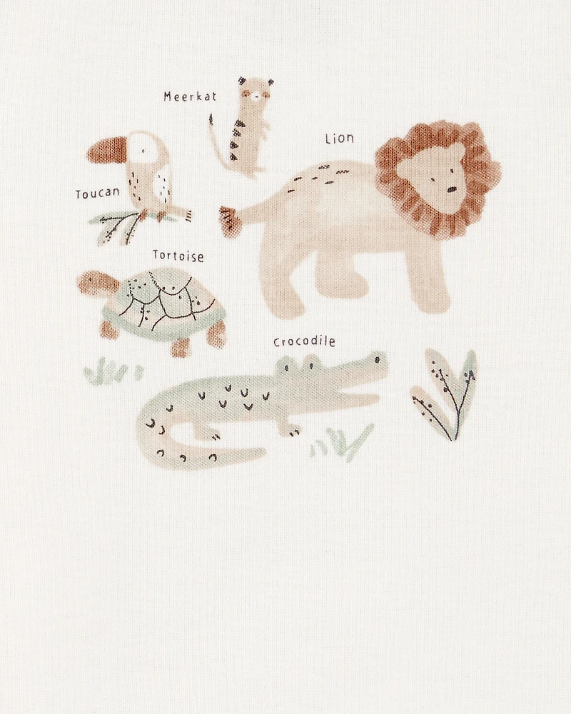 Baby 3-Piece Lion Little Cardigan Set