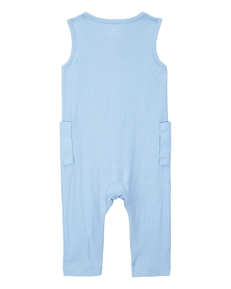 Baby 2-Piece Jumpsuit & Sock Set