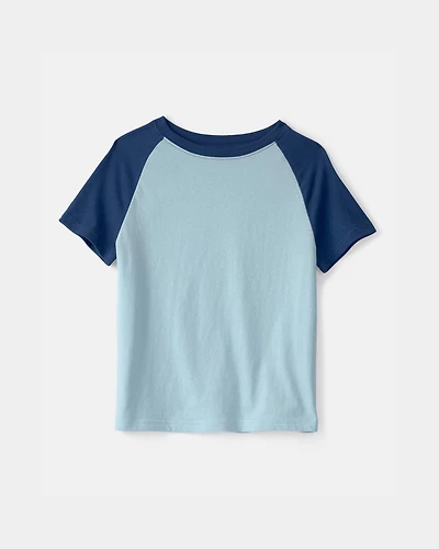 Kid Colorblock T-Shirt - Blue