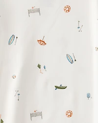 Toddler 2-Piece Camp Print PurelySoft Pajamas