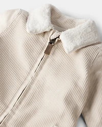 Baby Organic Cotton Corduroy Romper