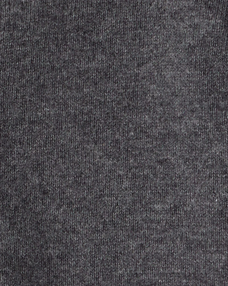 Baby Boy 2-Piece Cotton Long-Sleeve Cardigan & Pant Set - Grey