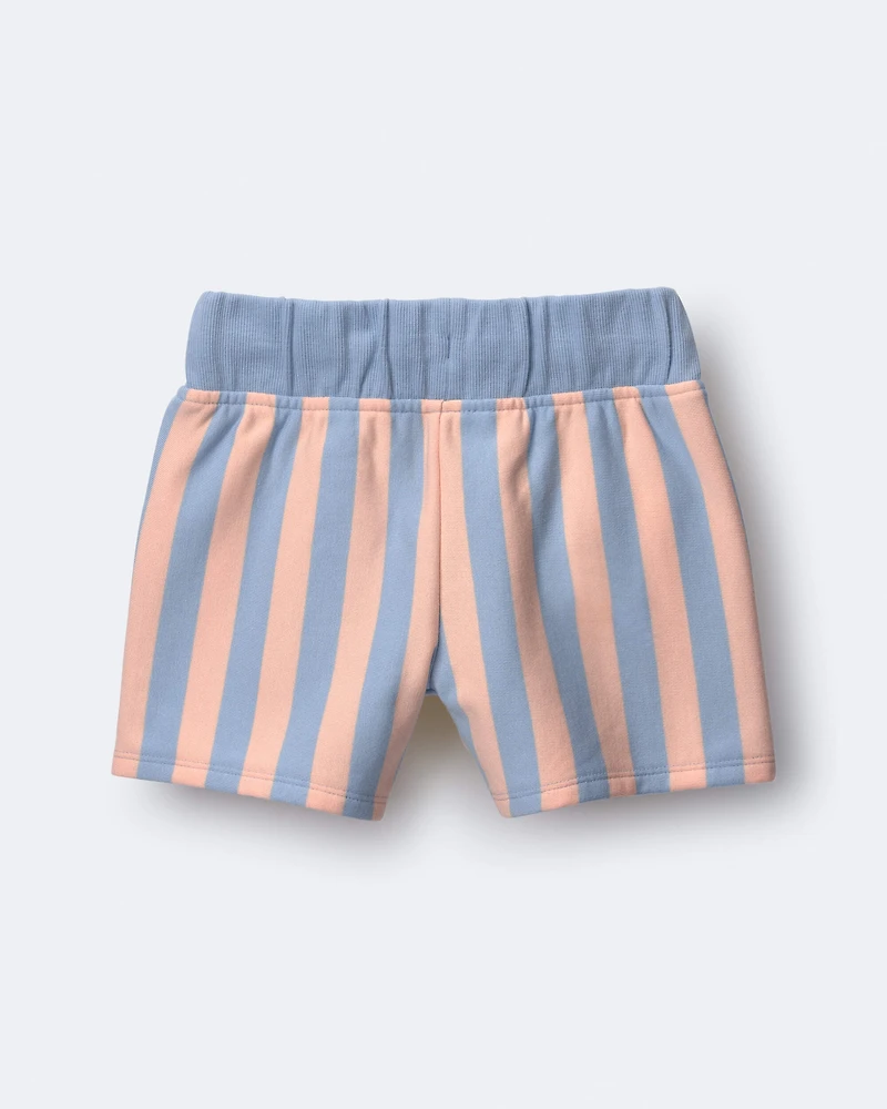 Toddler City Park™ Short Stripes - Blue/Pink