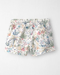 Baby Boy Recycled Swim Trunks Tropical Paradise Print