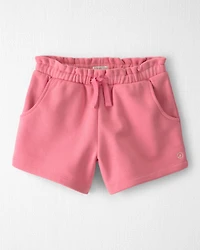 Girls Knit Shorts Made with Organic Cotton