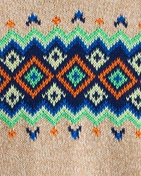 Baby Boy Sweater - Tan