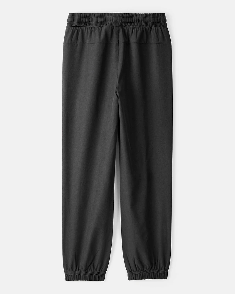 Boys Active Woven Jogger - Black