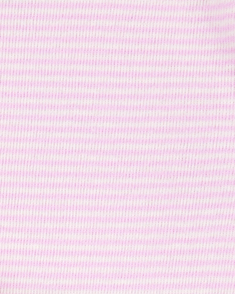 Baby Girl 5-Pack Floral Polka Dot Short-Sleeve Bodysuits